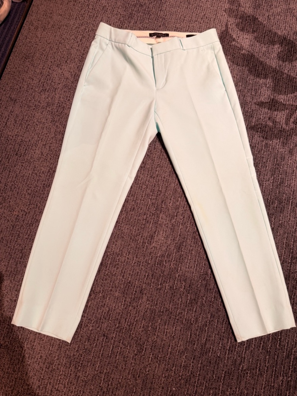 Banana Republic Women's Mint Tailored Trousers
